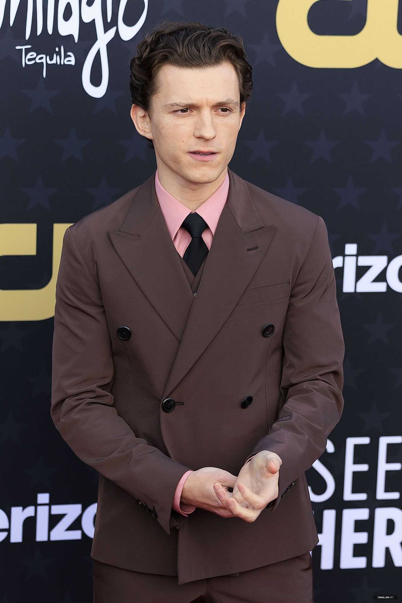 January 14 - 29th Annual Critics Choice Awards - 007 - Tom Holland Fan